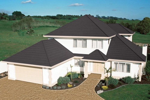 Композитная черепица Tilcor Bond Серебристо серый
