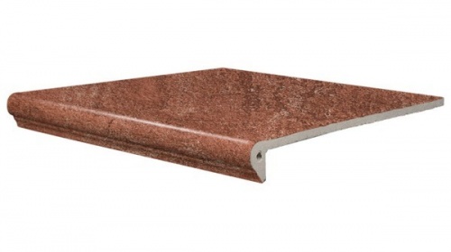 Клинкерная ступень фронтальная Bremen Rotbraun SDS 310x320x25/10 мм